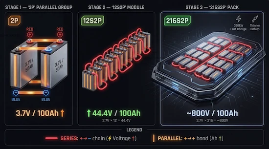 800V batterisystem